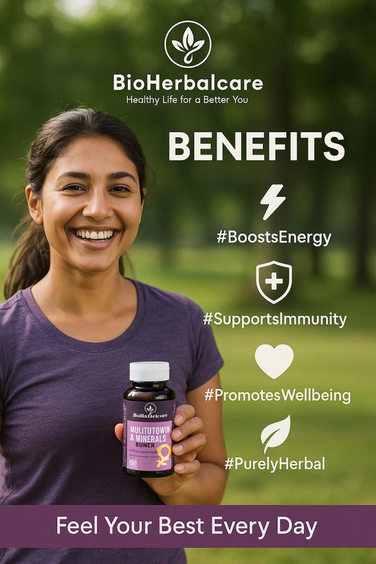 BioHerbalcare Multivitamin & Minerals for Women: Your Daily Dose of Energy, Immunity & Complete Wellness