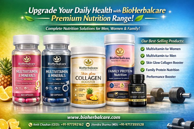Upgrade Your Daily Health with BioHerbalcare Premium Nutrition Range